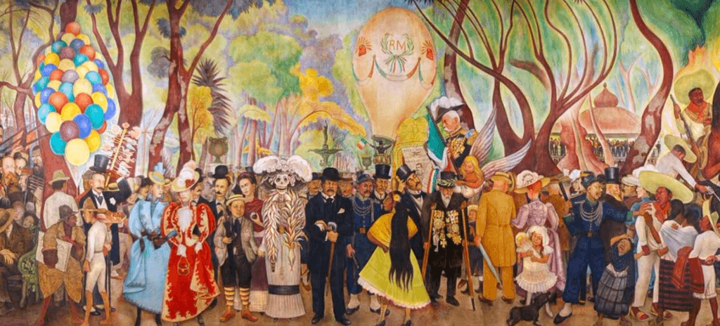 Mural de diego rivera